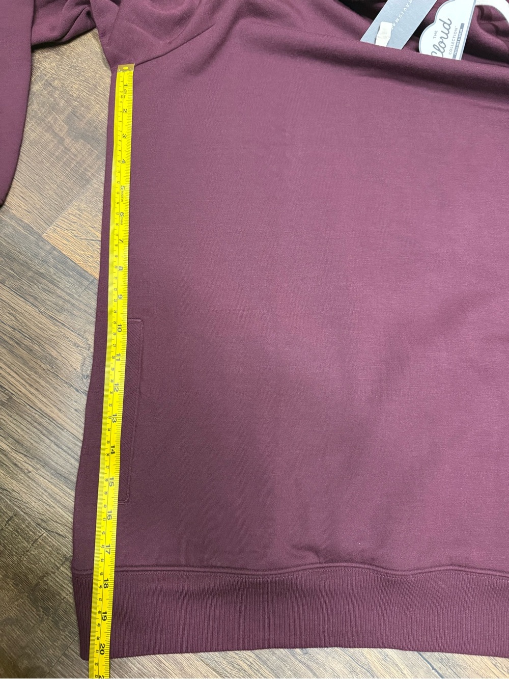 Travis Mathew Men's XXL Cloud Hoodie in Burgundy NWT - Picture 7 of 8